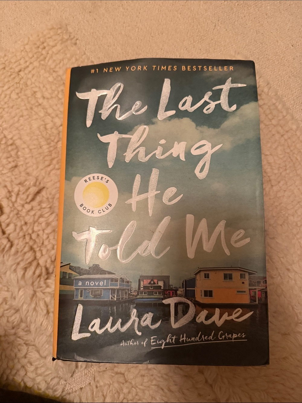 The Last Thing He Told Me - Yellow Spine Paperback